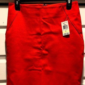 NWT INC Red Pencil Skirt